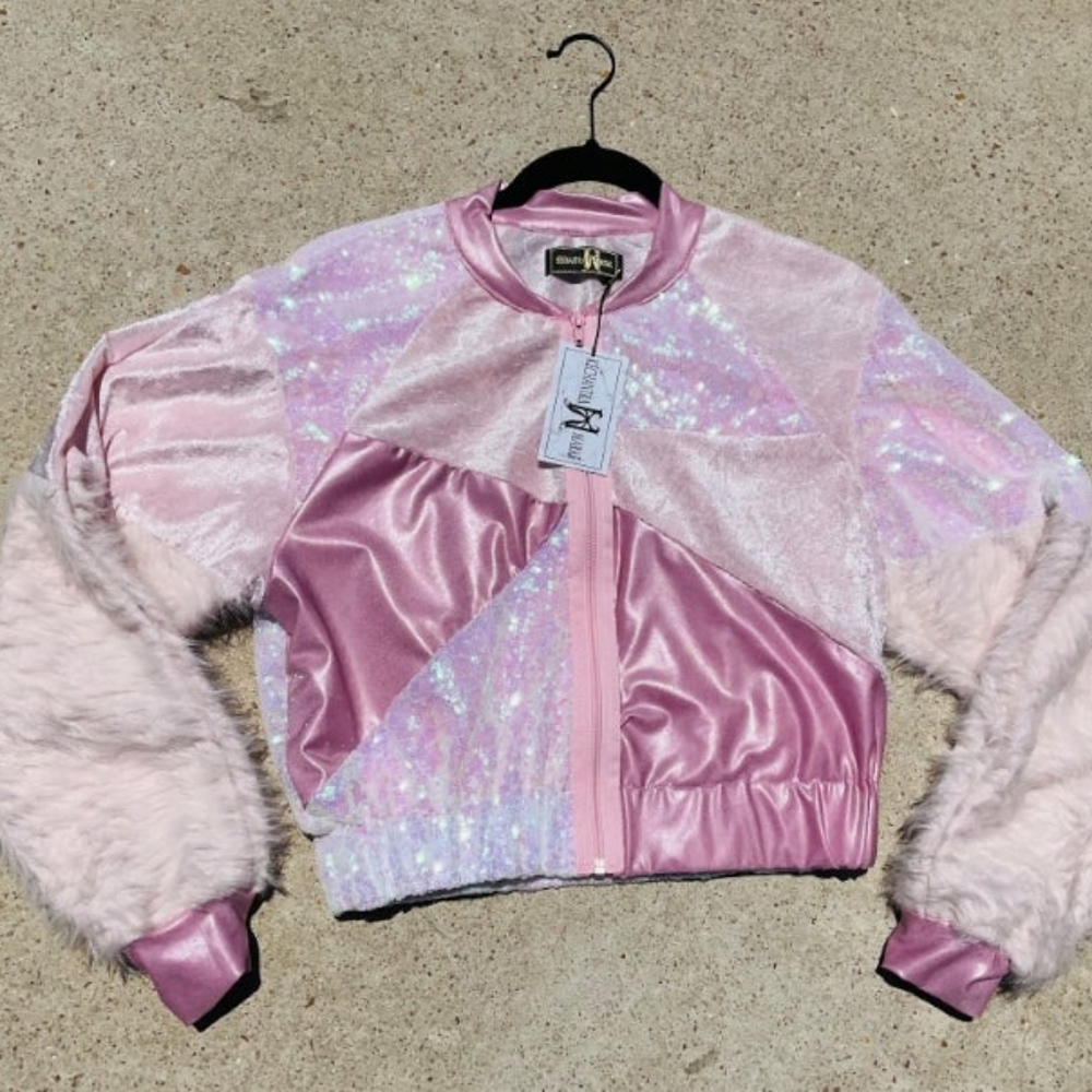 Mixed Pink Jacket